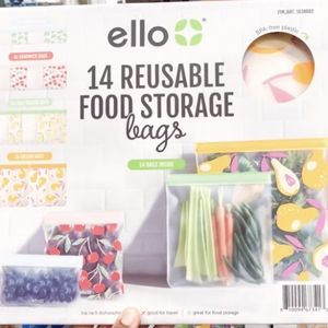Ello 14 reusable food storage bags